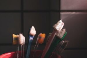 Cleaning a Moldy Toothbrush