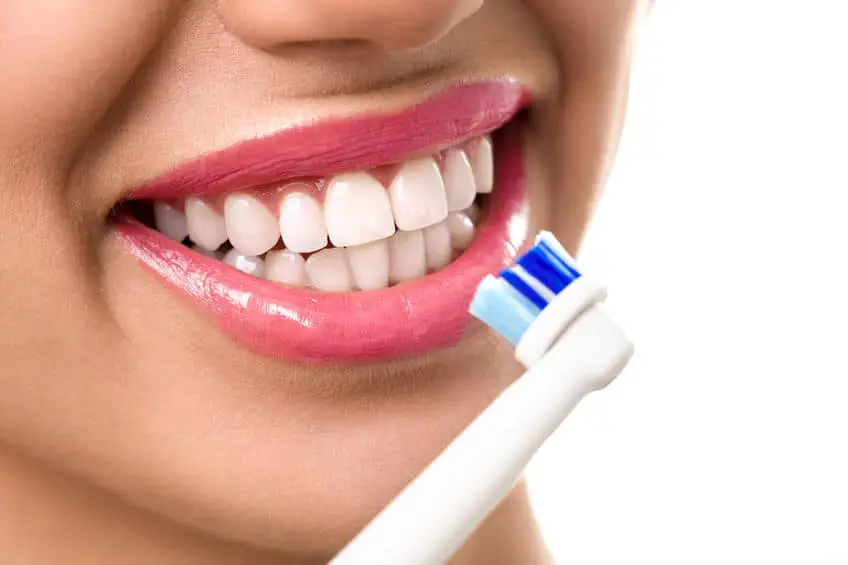 battery powered toothbrush with timer