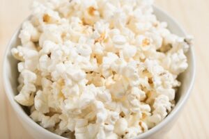 Eating Popcorn With Dental Cap