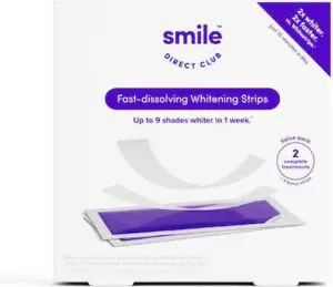 smile direct club whitening strips