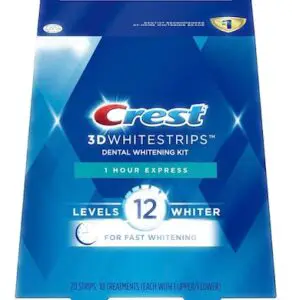 crest teeth whitening strips