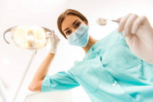 naturally Holistic Dentist with patient